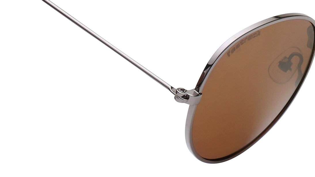 Grey Round Rimmed Sunglasses From Fastrack