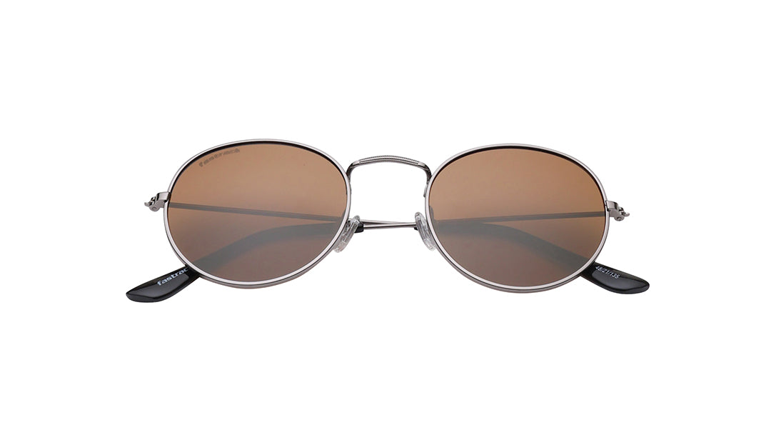 Grey Round Rimmed Sunglasses From Fastrack