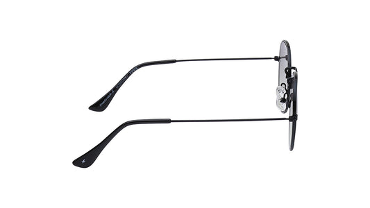 Black Round Rimmed Sunglasses From Fastrack(M259GR5)