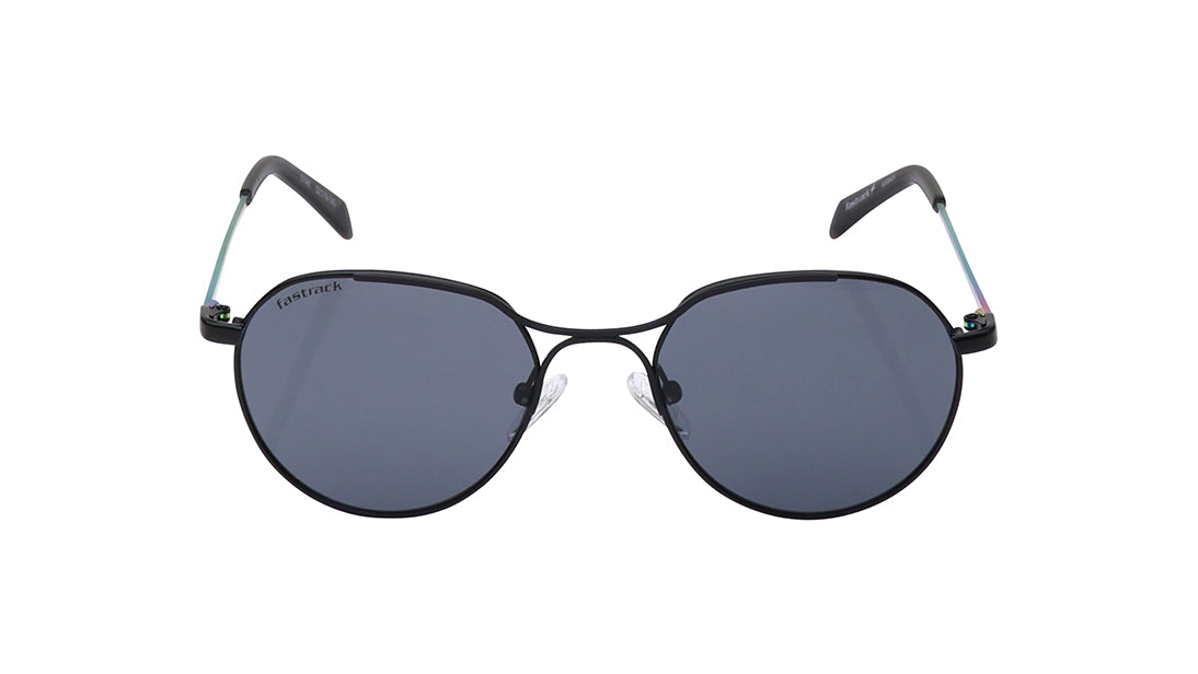 Black Square Rimmed Sunglasses(M260BK2V)