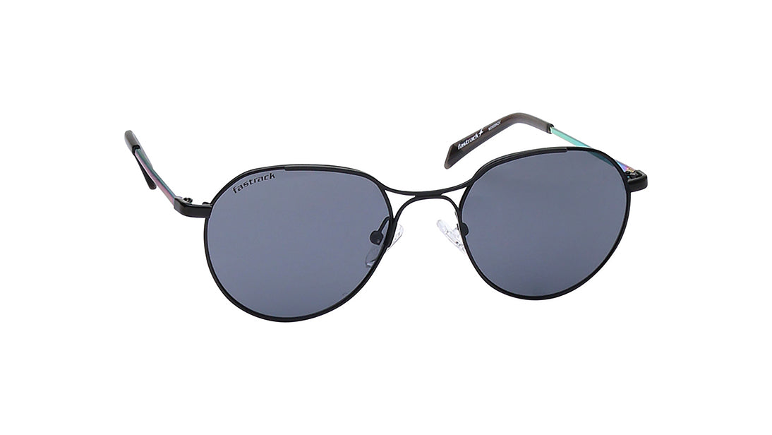 Black Square Rimmed Sunglasses(M260BK2V)