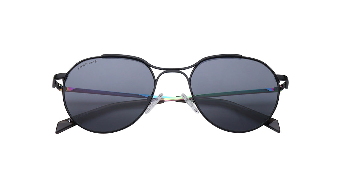 Black Square Rimmed Sunglasses(M260BK2V)