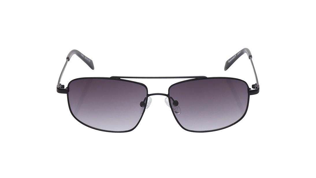 Smoke Gradient Navigator Rimmed Sunglasses(M261BK1V)