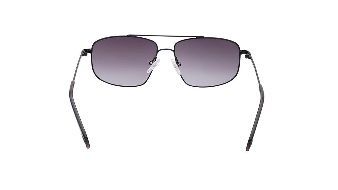 Smoke Gradient Navigator Rimmed Sunglasses(M261BK1V)