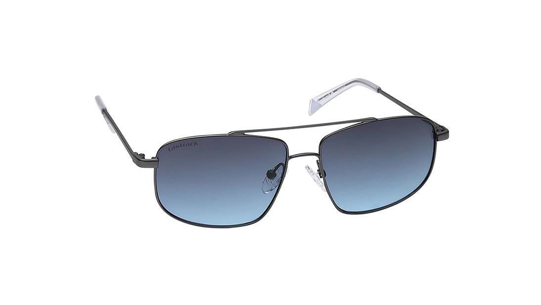 Blue Navigator Rimmed Sunglasses(M261BU1V)