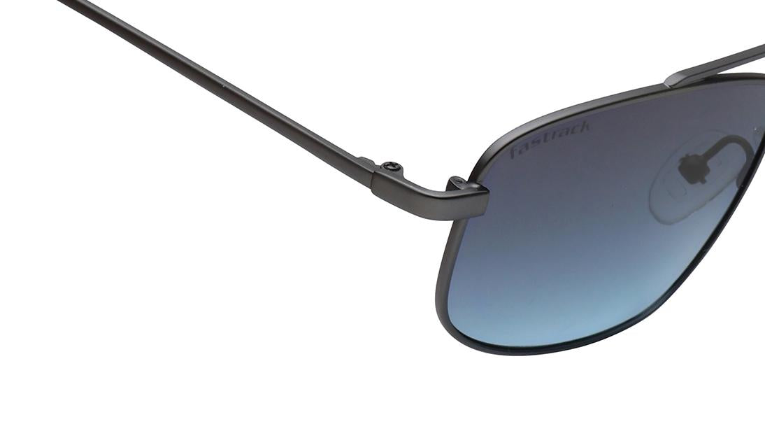 Blue Navigator Rimmed Sunglasses(M261BU1V)