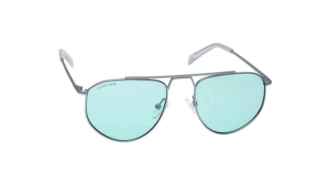 Green Navigator Rimmed Sunglasses(M262BU1V)