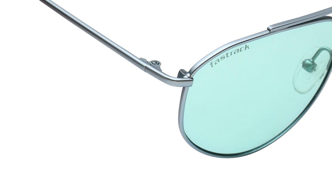 Green Navigator Rimmed Sunglasses(M262BU1V)