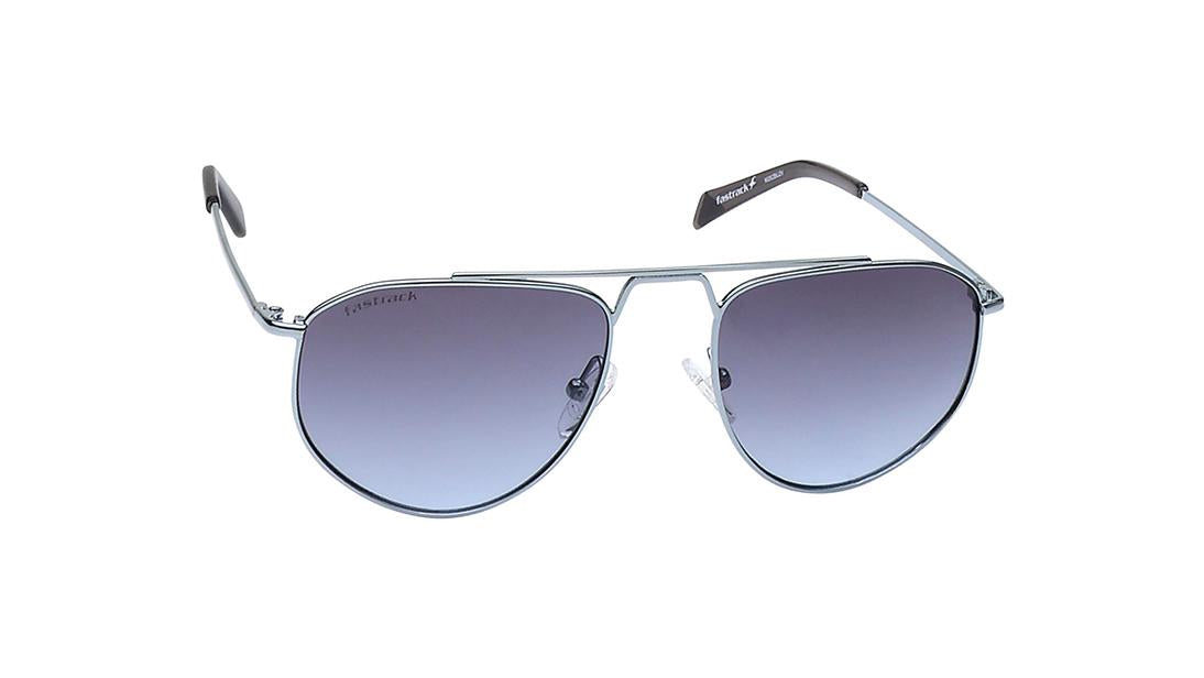 Blue Navigator Rimmed Sunglasses(M262BU2V)