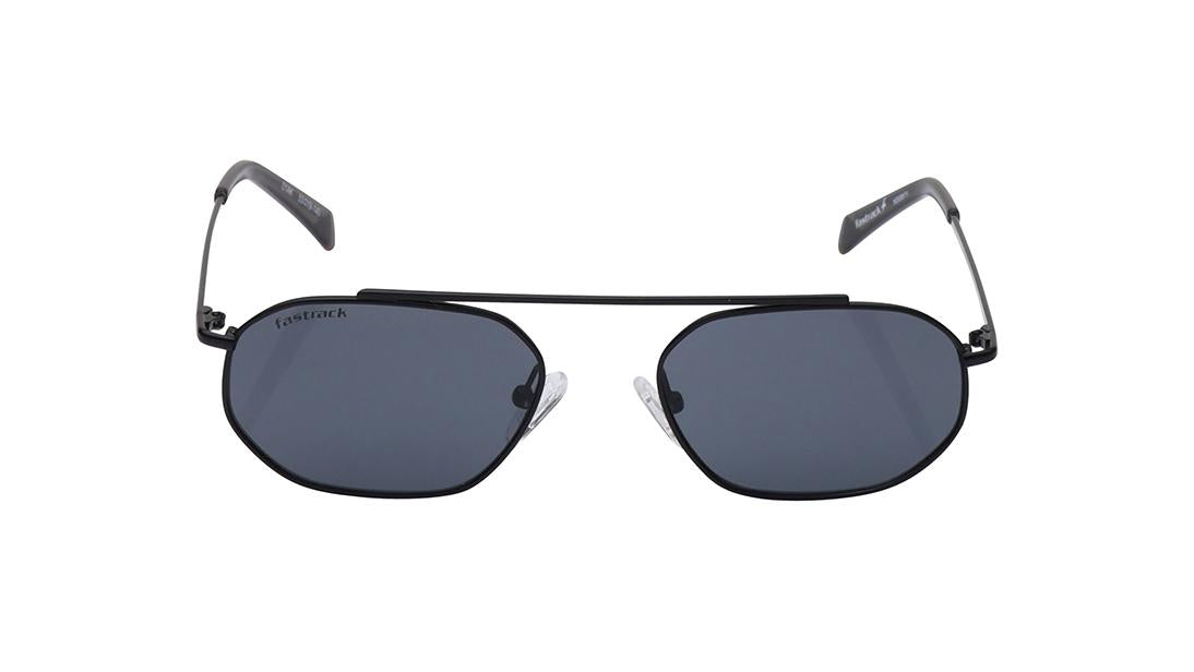 Black Square Rimmed Sunglasses(M263BK1V)