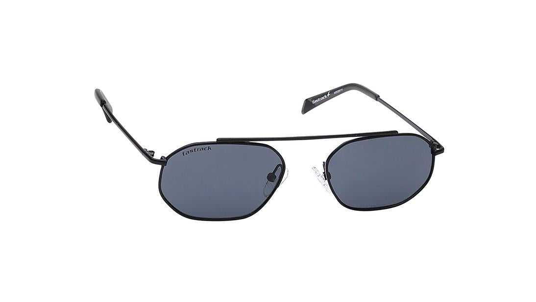 Black Square Rimmed Sunglasses(M263BK1V)