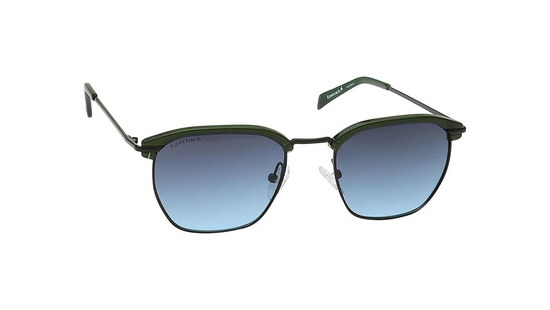 Black Square Rimmed Sunglasses(M264BK2V)