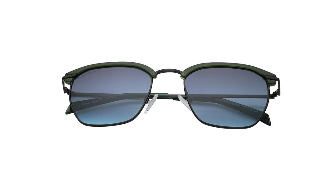 Black Square Rimmed Sunglasses(M264BK2V)