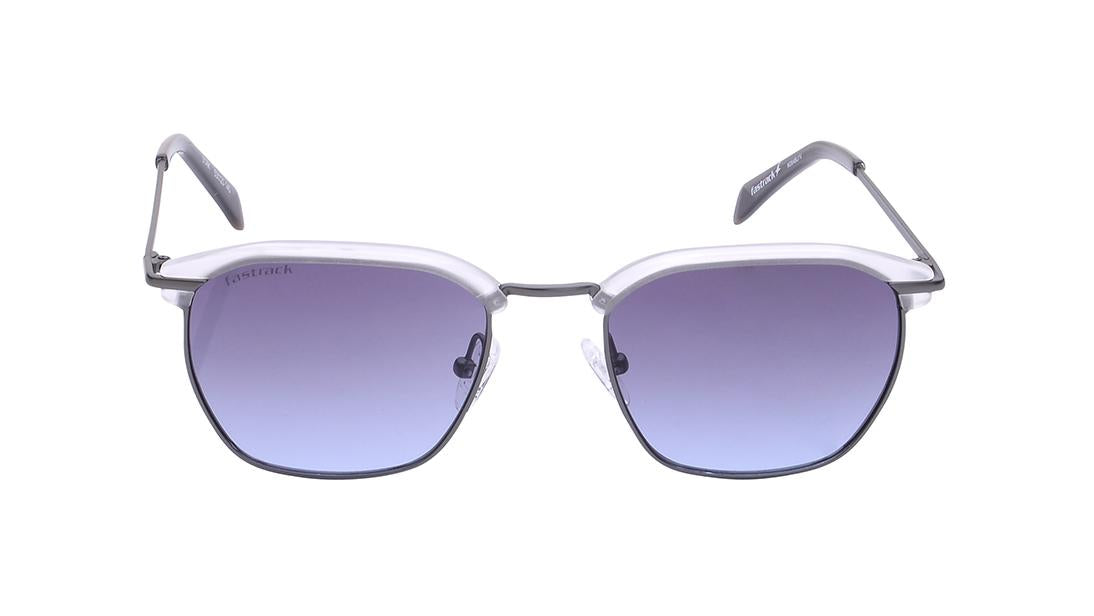 Blue Square Rimmed Sunglasses(M264BU1V)