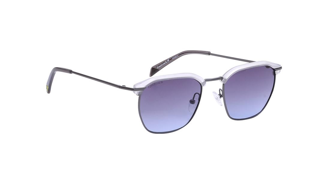 Blue Square Rimmed Sunglasses(M264BU1V)