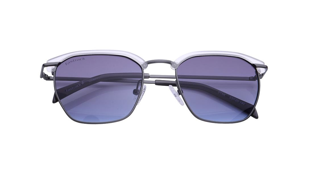 Blue Square Rimmed Sunglasses(M264BU1V)