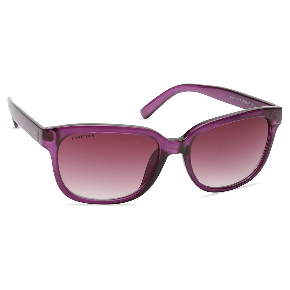 Purple Wayfarer Women Sunglasses (P286PR1F|50)