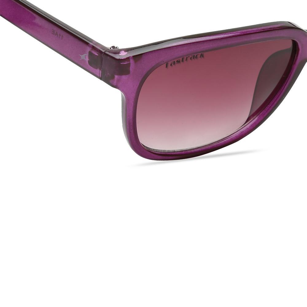 Purple Wayfarer Women Sunglasses (P286PR1F|50)