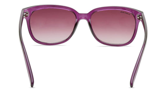 Purple Wayfarer Women Sunglasses (P286PR1F|50)