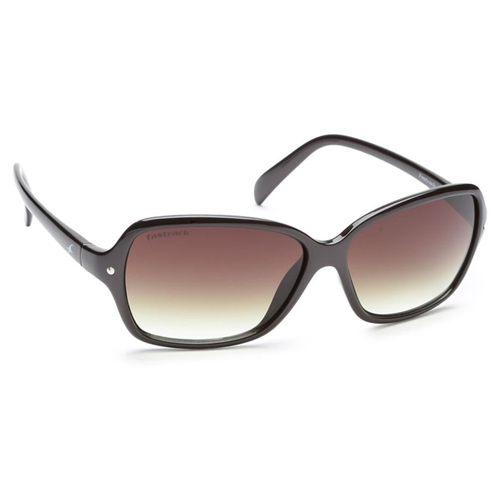 Brown Bugeye Women Sunglasses (P312BR1F|57)