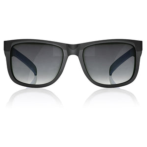 Black Wayfarer Men Sunglasses (P366BK1|55)