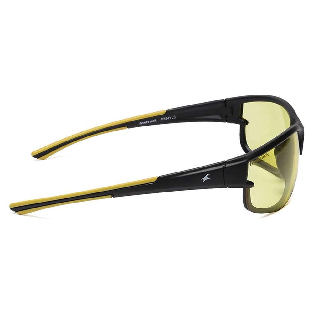 Black Sporty Men Sunglasses (P384YL3|68)