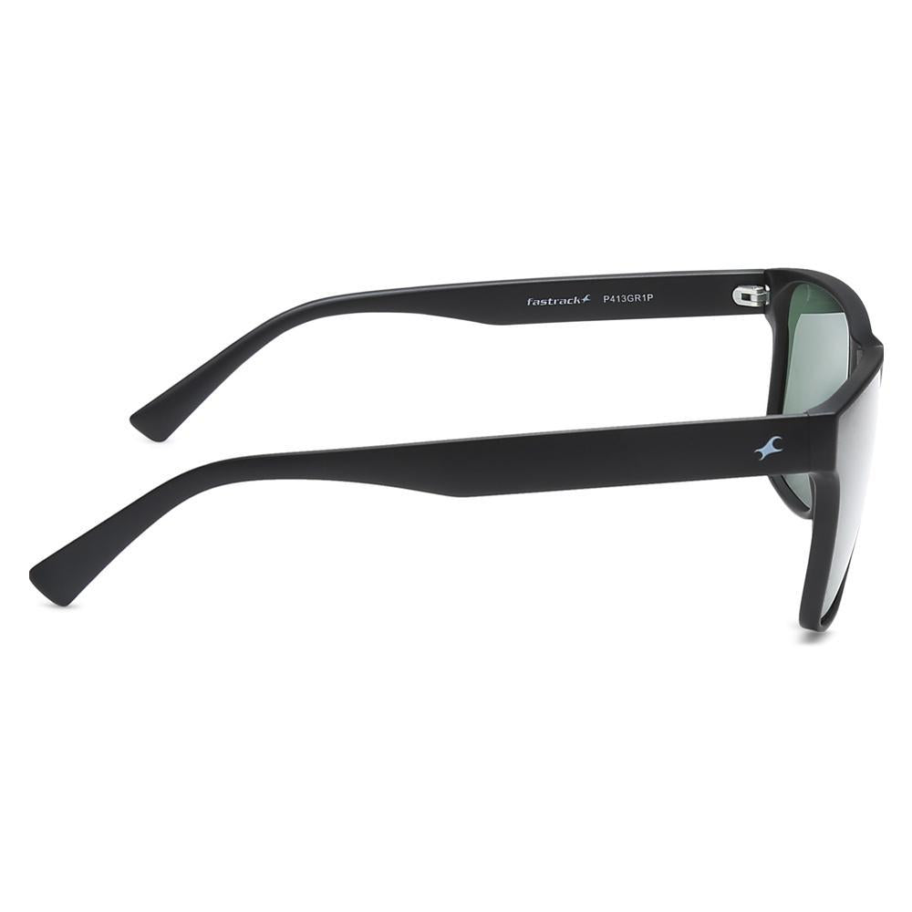 Black Wayfarer Men Sunglasses -P413GR1P