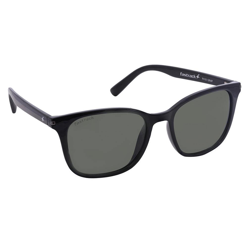 Black Square Men Sunglasses -P418GR4P