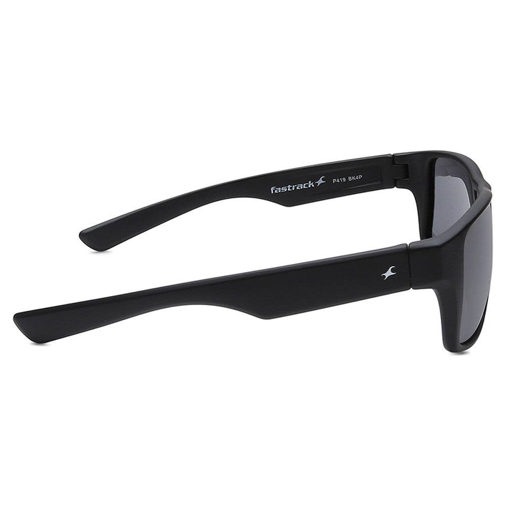 Black Sporty Men Sunglasses (P419BK4P|60)