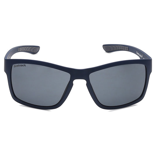 Blue Square Men Sunglasses (P420BK2|58)