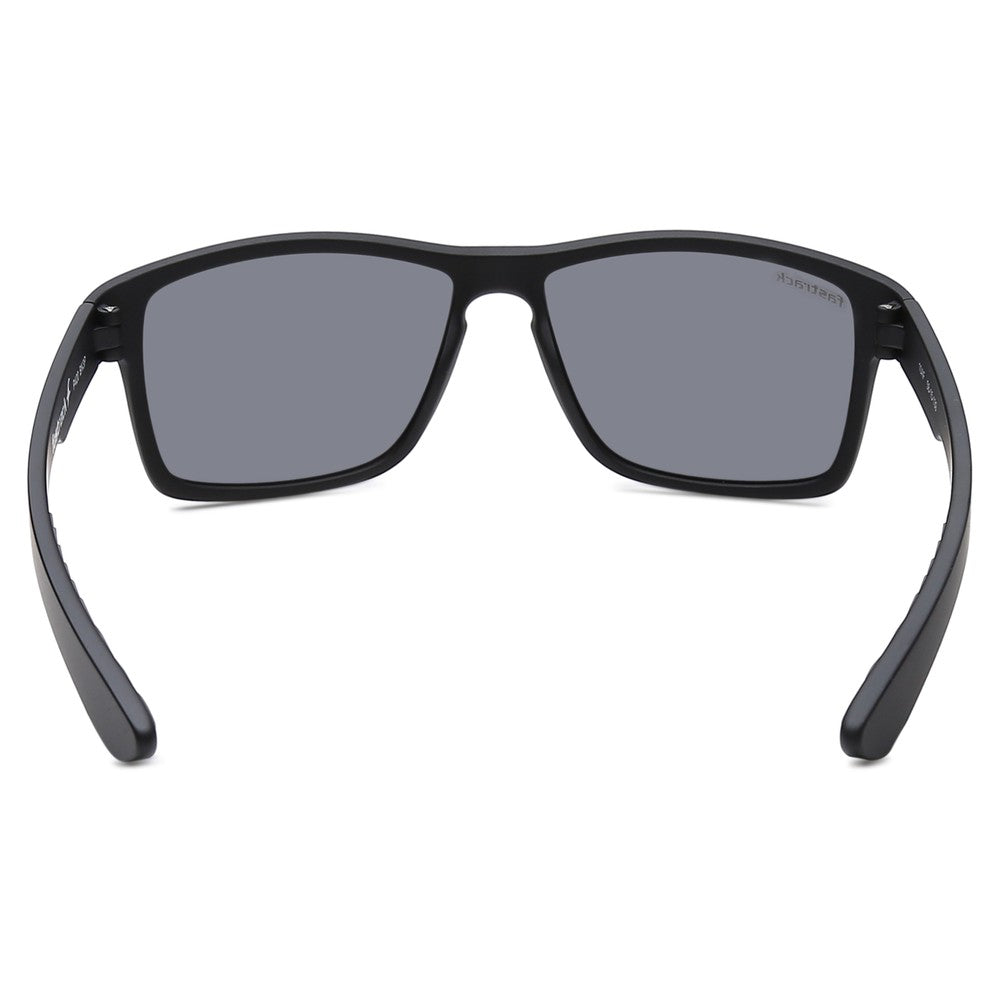 Black Square Men Sunglasses (P420BK3P|58)