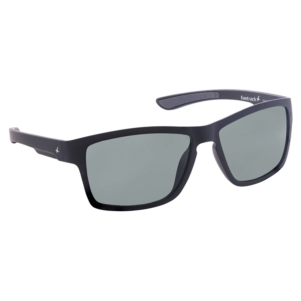 Black Square Men Sunglasses (P420GR1|58)