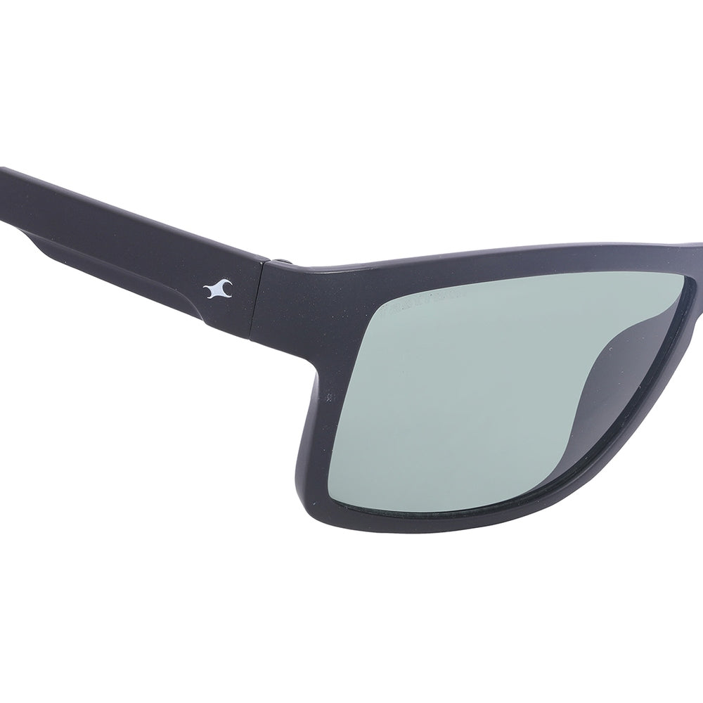 Black Square Men Sunglasses (P420GR1|58)