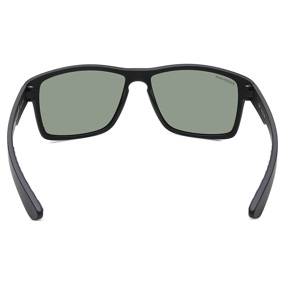 Black Square Men Sunglasses (P420GR4P|58)