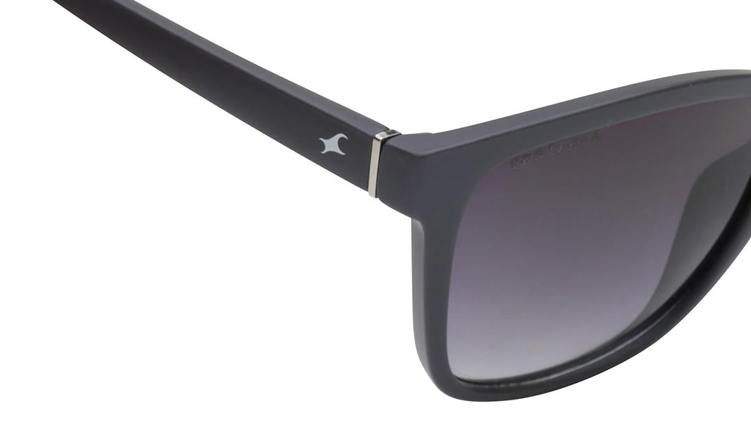 Black Square Rimmed Sunglasses From Fastrack (P428BK6V)