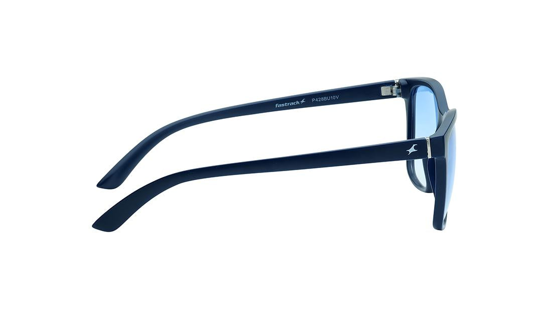 Blue Square Rimmed Sunglasses From Fastrack (P428BU10V)