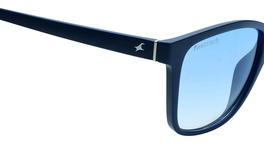 Blue Square Rimmed Sunglasses From Fastrack (P428BU10V)