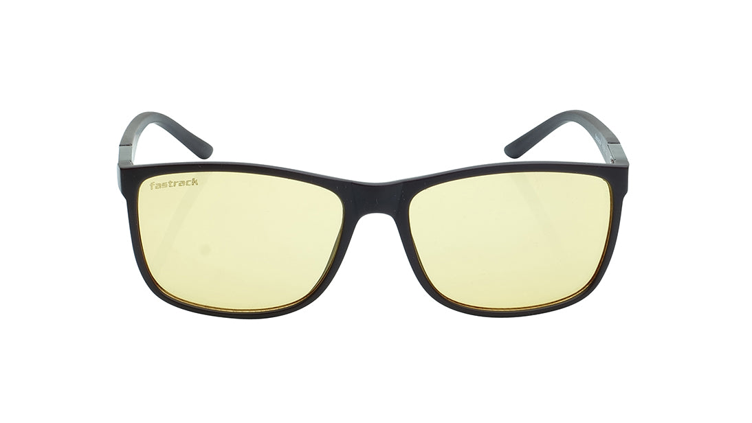 Yellow Square Rimmed Sunglasses From Fastrack (P429YL13V)