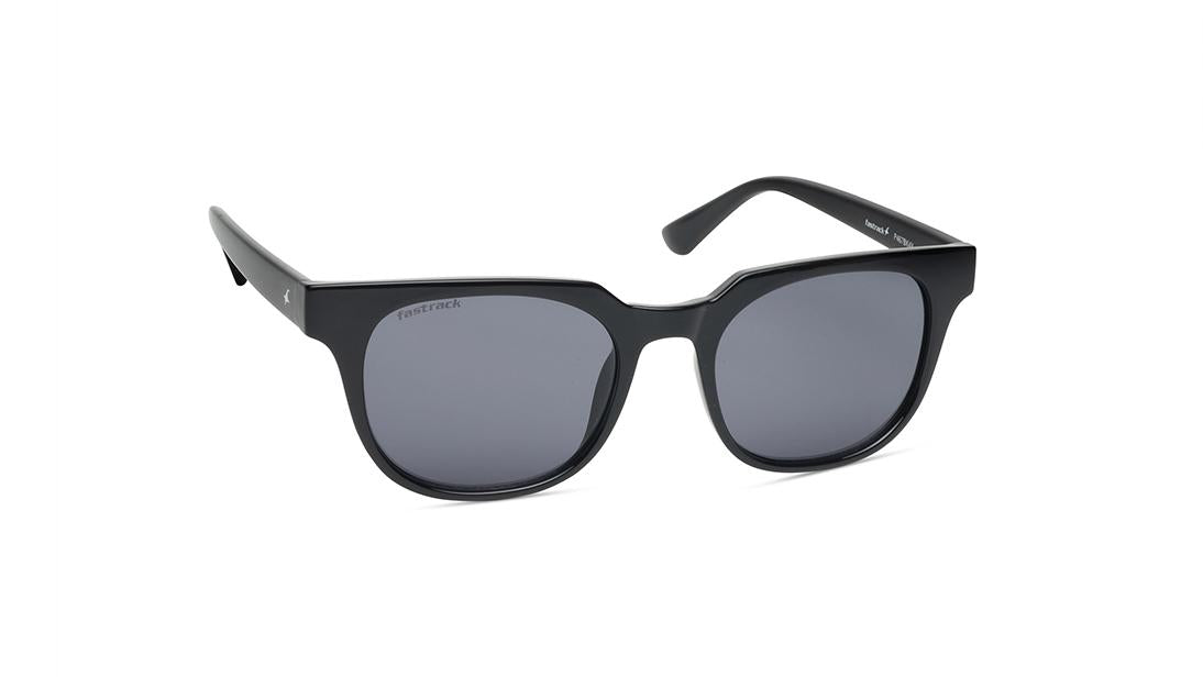 Black Round Rimmed Sunglasses (P467BK4V)