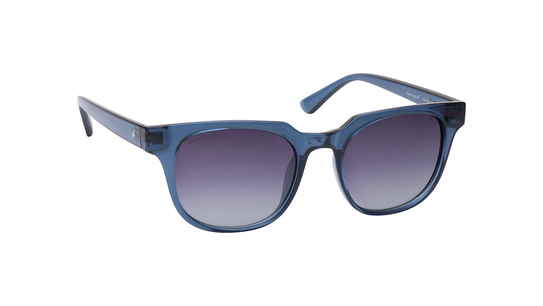 Blue Round Rimmed Sunglasses From Fastrack