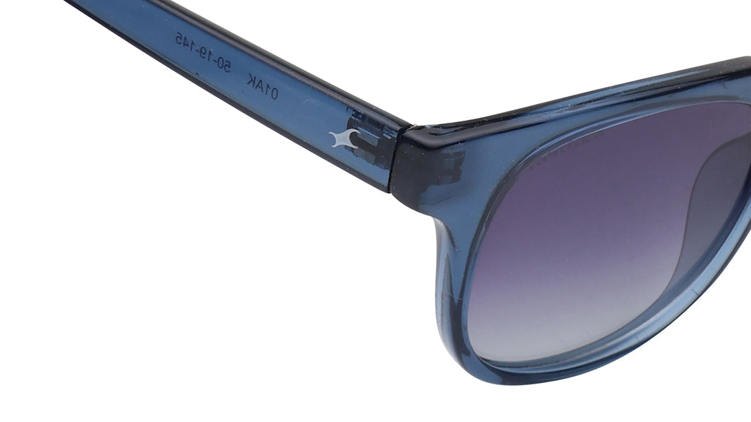 Blue Round Rimmed Sunglasses From Fastrack