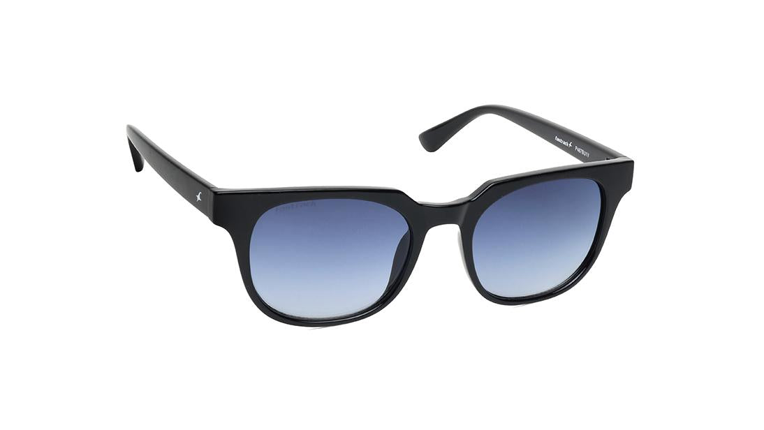 Blue Round Rimmed Sunglasses (P467BU1V)