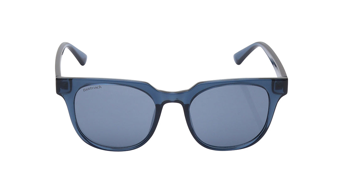 Blue Round Rimmed Sunglasses From Fastrack