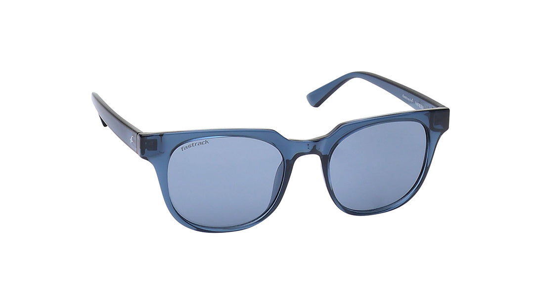 Blue Round Rimmed Sunglasses From Fastrack