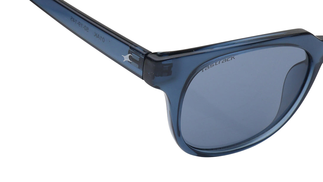 Blue Round Rimmed Sunglasses From Fastrack