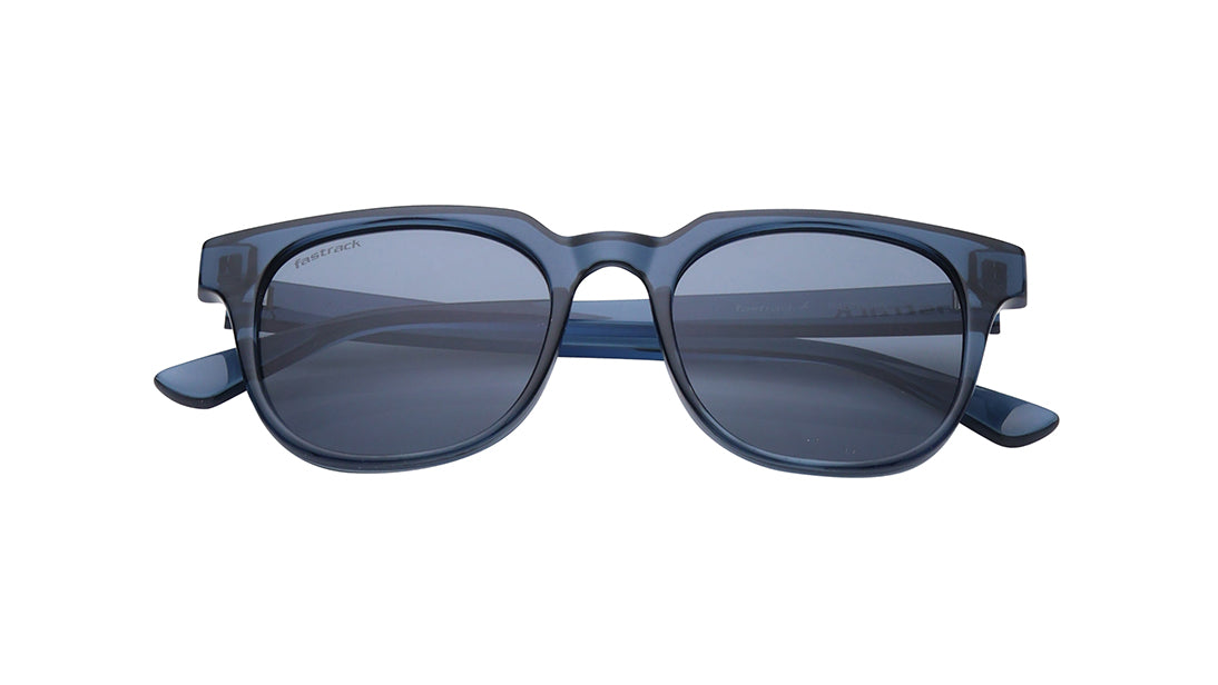 Blue Round Rimmed Sunglasses From Fastrack