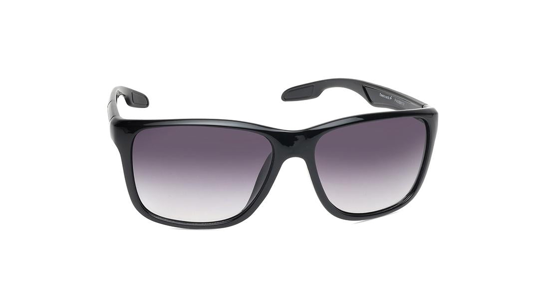 Black Square Rimmed Sunglasses (P468BK1V)