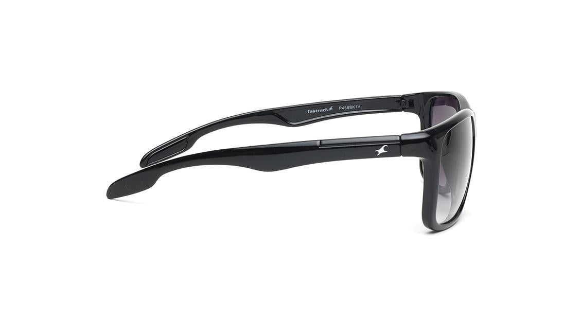 Black Square Rimmed Sunglasses (P468BK1V)