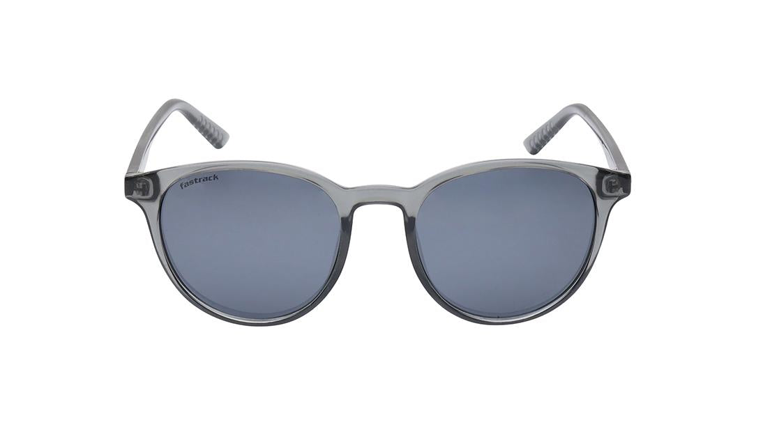 Grey Round Rimmed Sunglasses From Fastrack