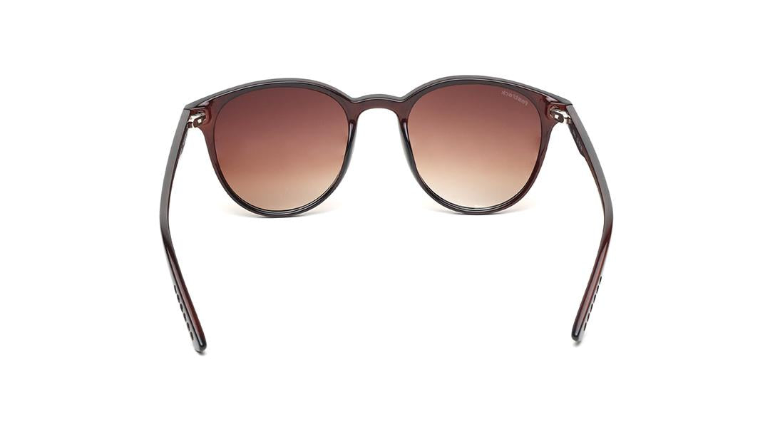 Brown Round Rimmed Sunglasses (P469BR2V)